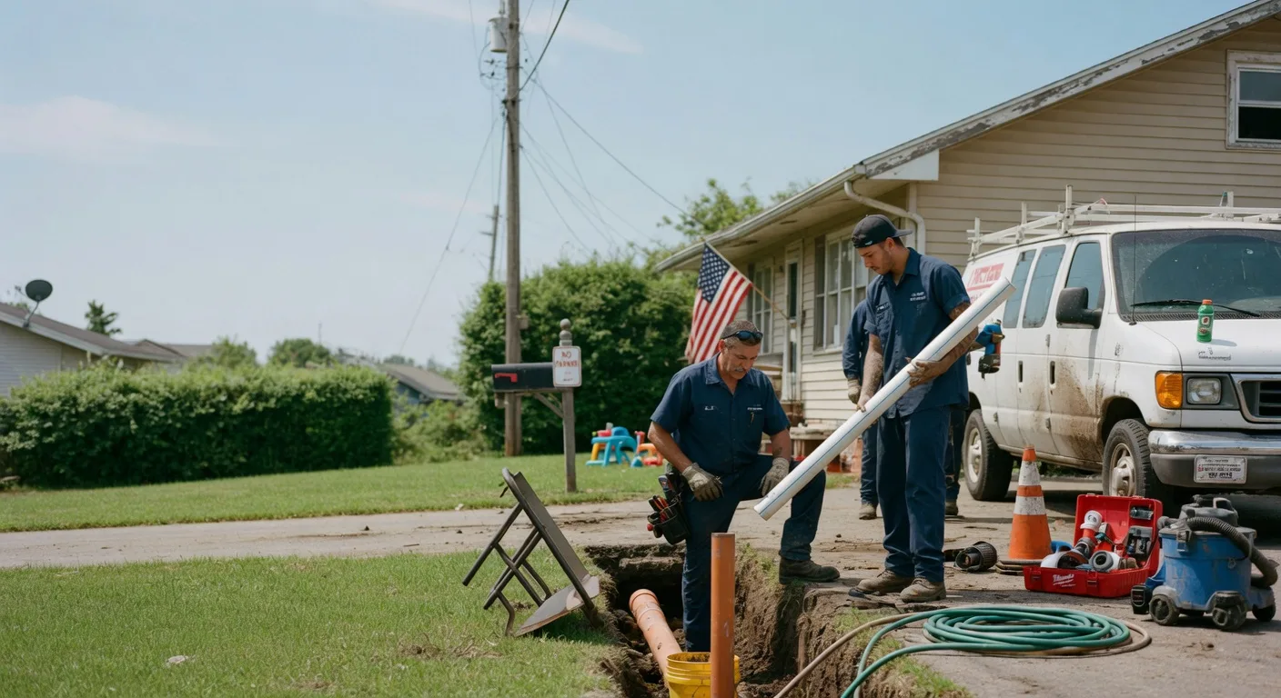 Sewer Line Inspection in Stinesville, IN